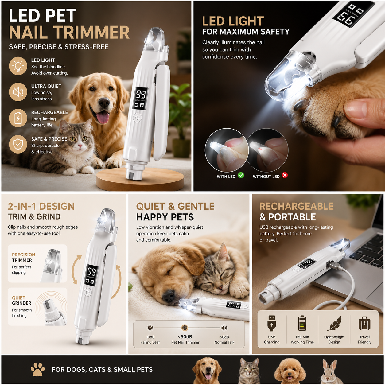 PawGlow™ LED Pet Nail Trimmer