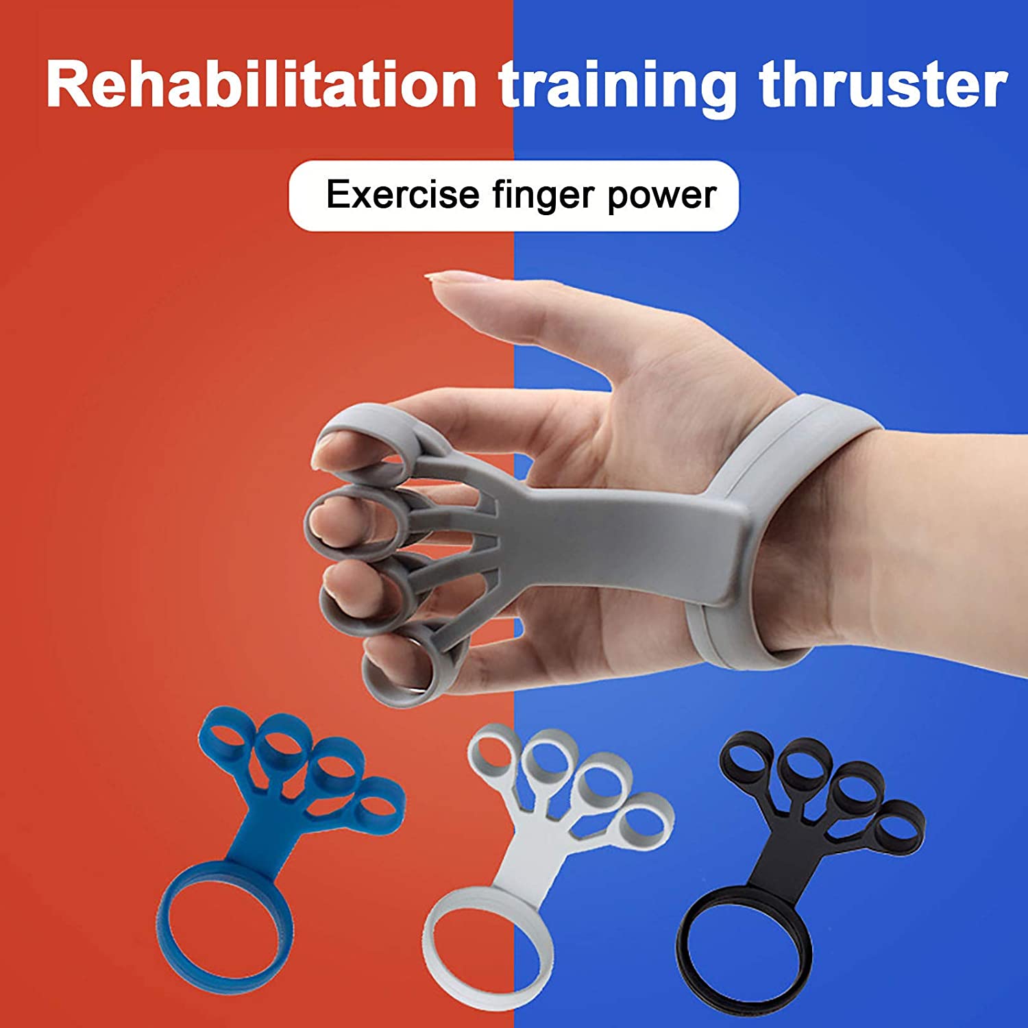 Silicone Finger Grip Trainer – Strengthen Your Hand, Fingers & Forearm