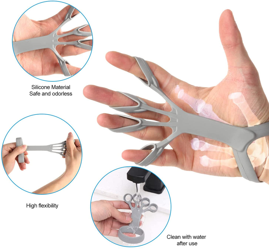 Silicone Finger Grip Trainer – Strengthen Your Hand, Fingers & Forearm