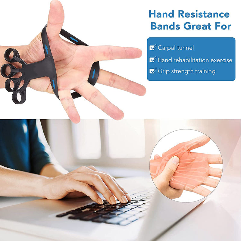 Silicone Finger Grip Trainer – Strengthen Your Hand, Fingers & Forearm